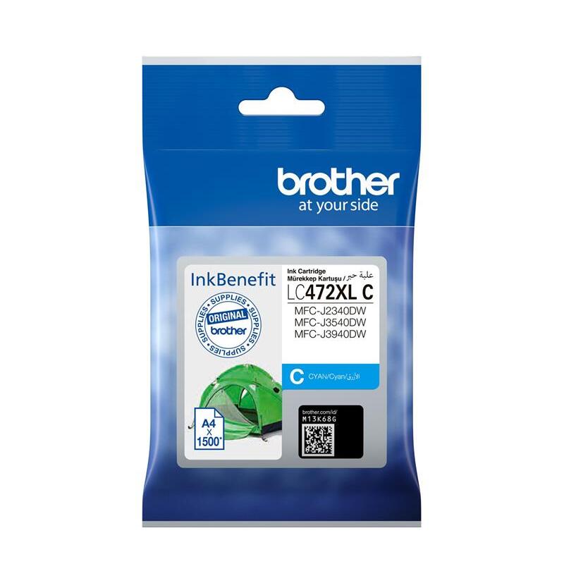 Brother LC472XL Serisi 4 lü Kartuş MFC-J2340/J3540/J3940