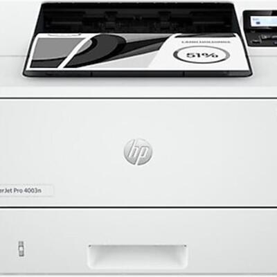 HP 2Z611A 4003N TEK FONKSİYONLU SİYAH LAZER YAZICI 40PPM