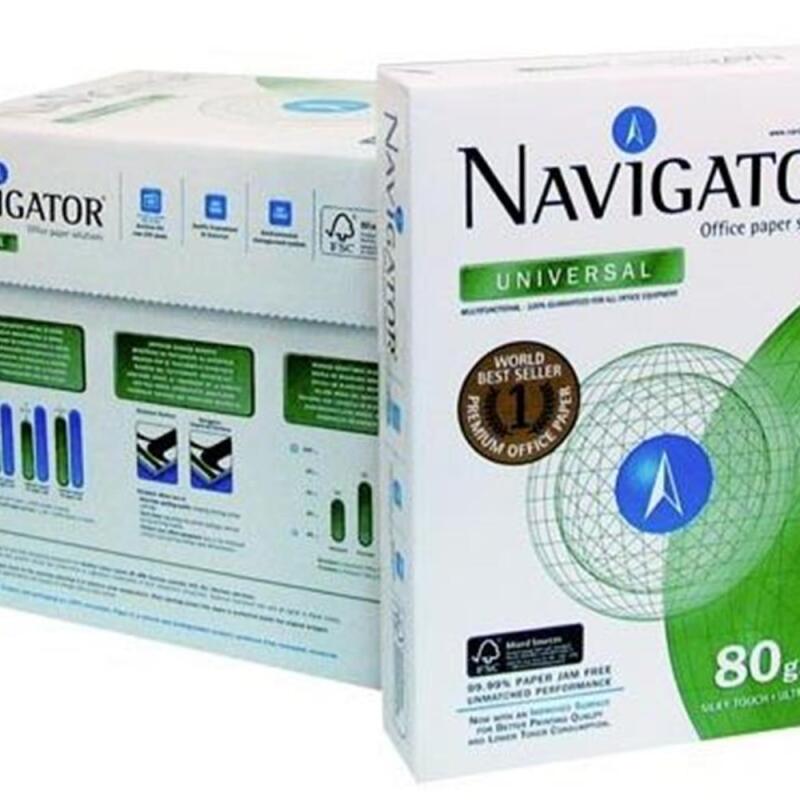 Navigator A4 Fotokopi Kağıdı 80gr/500 lü 1 koli=5 paket 1