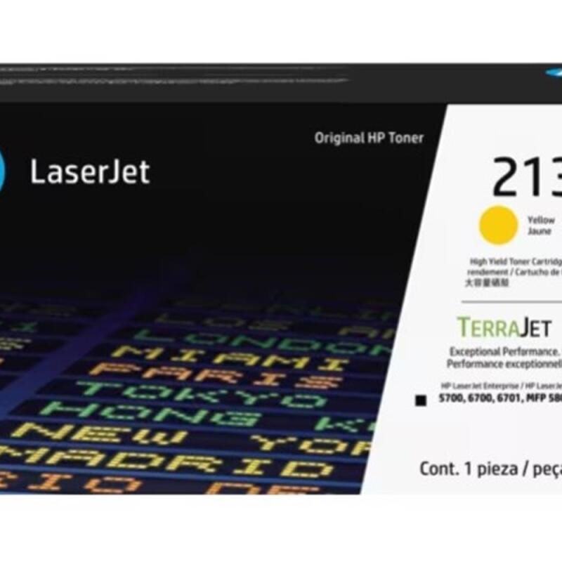 Hp 213X Yellow Sarı 6.000 Sayfa Toner W2132X