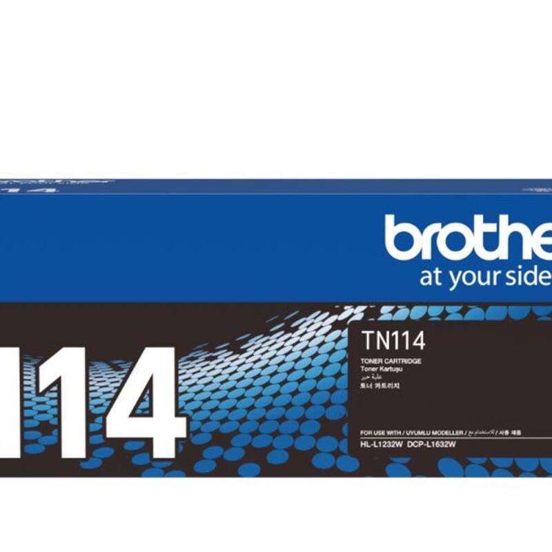 Brother TN-114 1.500 Sayfa Black Siyah Toner HL-L1232W DCP-L1632W