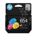 HP 7FP38UE (654) 3 RENKLI KARTUS 200 SAYFA