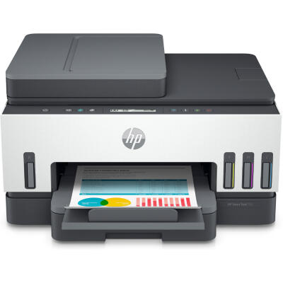 HP SMART TANK 750 6UU47A YAZICI + TARAYICI + FOTOKOPİ + WI-FI + ADF ÇOK FONKSİYONLU TANKLI YAZICI