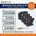 Brother LC472XL Serisi 4 lü Kartuş MFC-J2340/J3540/J3940