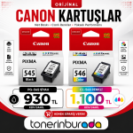 Canon Pg-545-Cl-546-8287B005 Orijinal Kartuş Avantaj Paketi MG2455