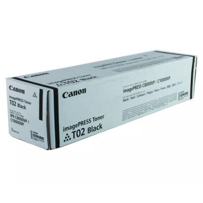 Canon T02 (8529B001) Siyah Orjinal Toner ImagePress C8000VP / C10000VP
