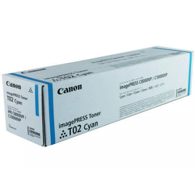 Canon T02(8530B001) Mavi Orijinal Toner C8000VP / C10000VP