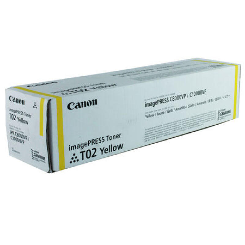 Canon T02(8532B001) Sarı Orijinal Toner C8000VP