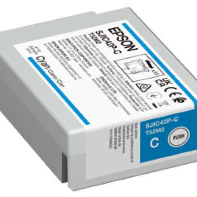 Epson SJIC42P-C Mavi Kartuş
