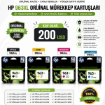HP 963XL SERİSİ 4 LÜ KARTUŞ HP OfficeJet Pro 9013 Orijinal Kartuş