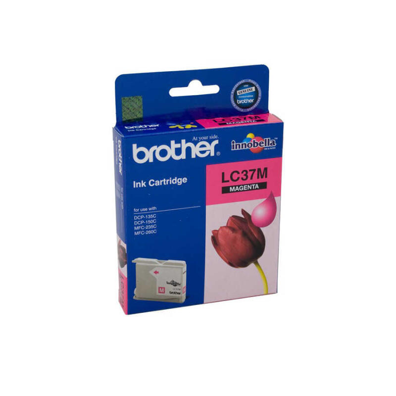 Brother Lc37-Lc970 Kırmızı Orijinal Kartuş