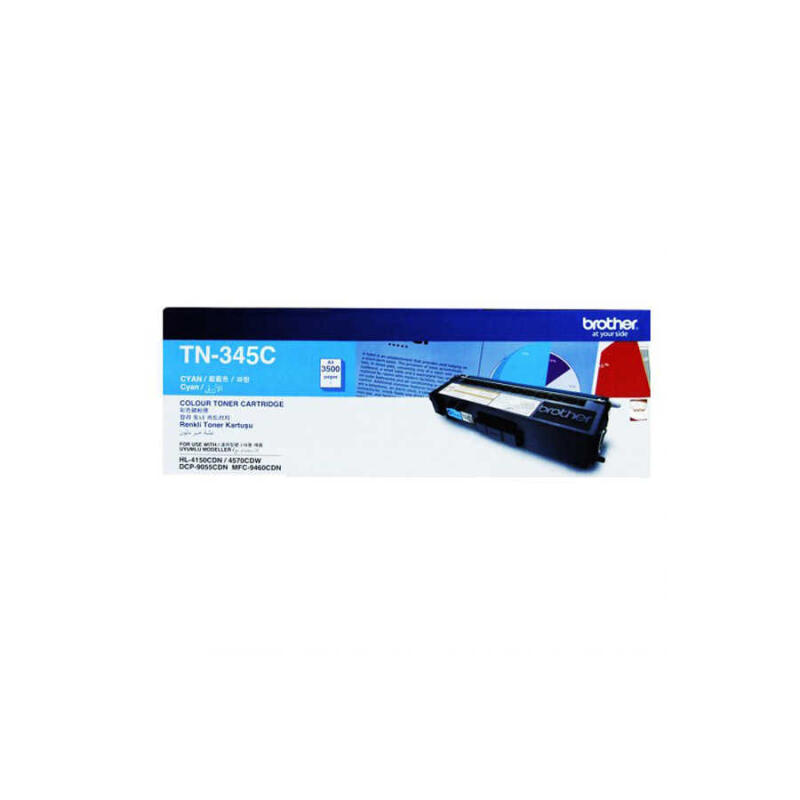 Brother Tn-345 Mavi Orijinal Toner Yüksek Kapasiteli