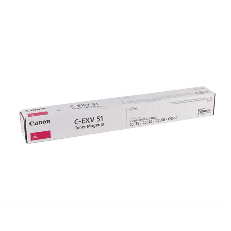 Canon C-Exv-51-0483C002 Kırmızı Orijinal Fotokopi Toneri