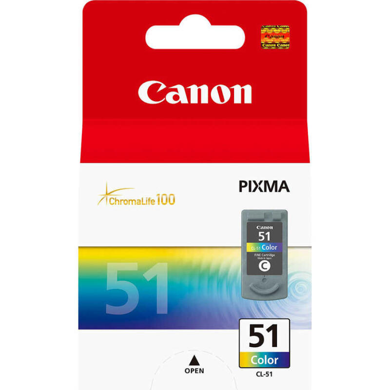Canon Cl-51-0618B001 Renkli Orijinal Kartuş