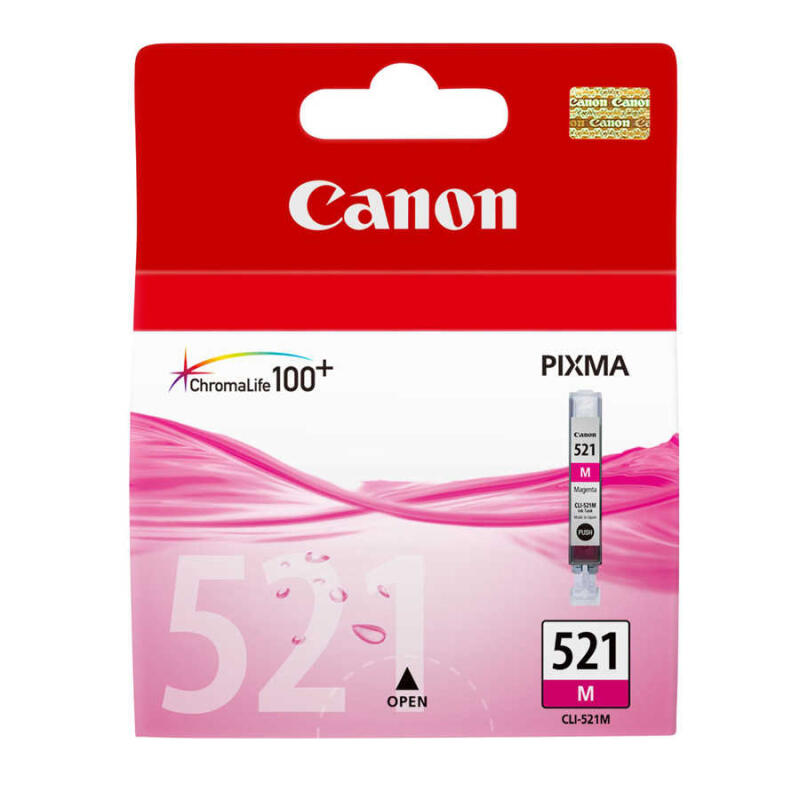 Canon Clı-521-2935B001 Kırmızı Orijinal Kartuş