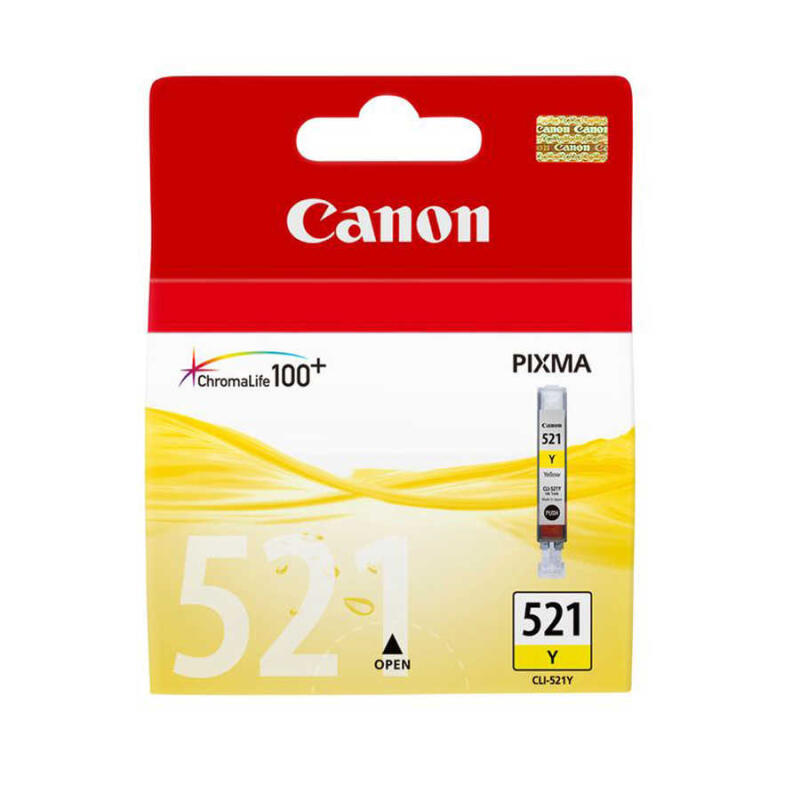 Canon Clı-521-2936B001 Sarı Orijinal Kartuş