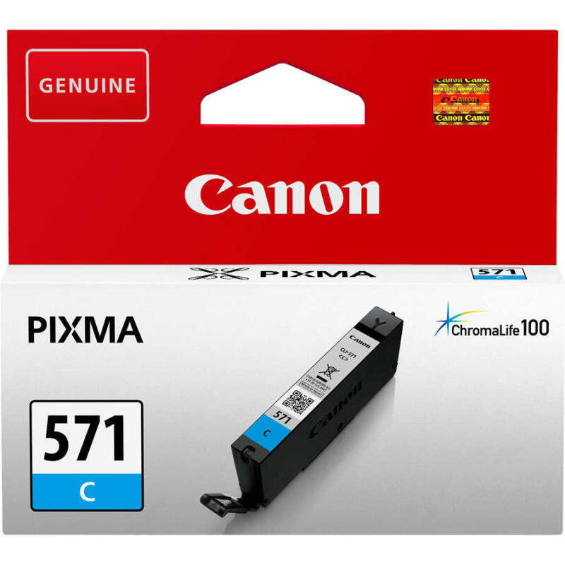 Canon Clı-571-0386C001 Mavi Orijinal Kartuş