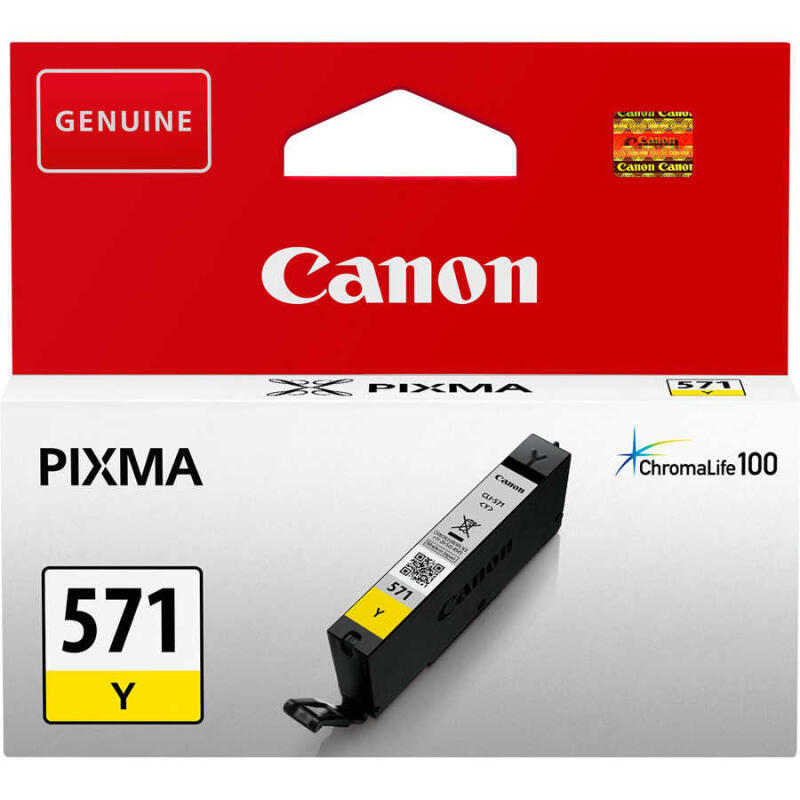 Canon Clı-571-0388C001 Sarı Orijinal Kartuş