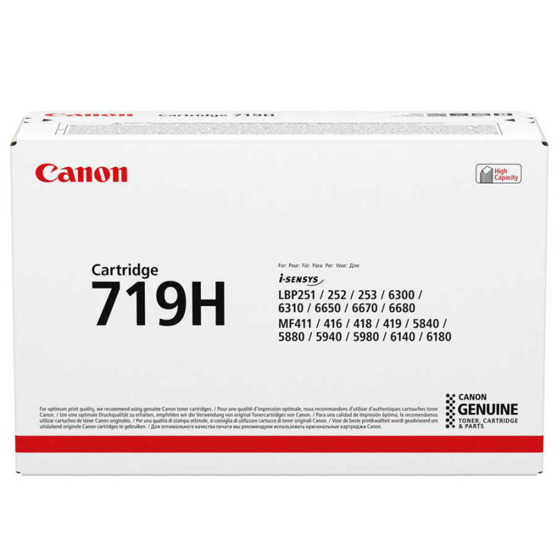 Canon Crg-719H-3480B002 Orijinal Toner Yüksek Kapasiteli