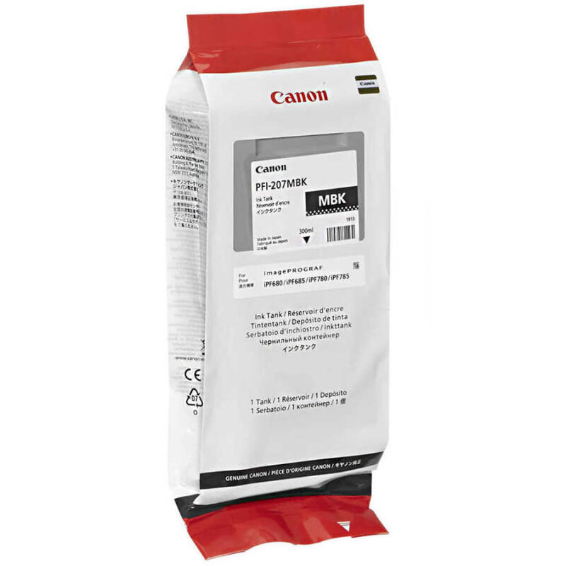 Canon Pfı-207Mbk-8788B001 Mat Siyah Orijinal Kartuş