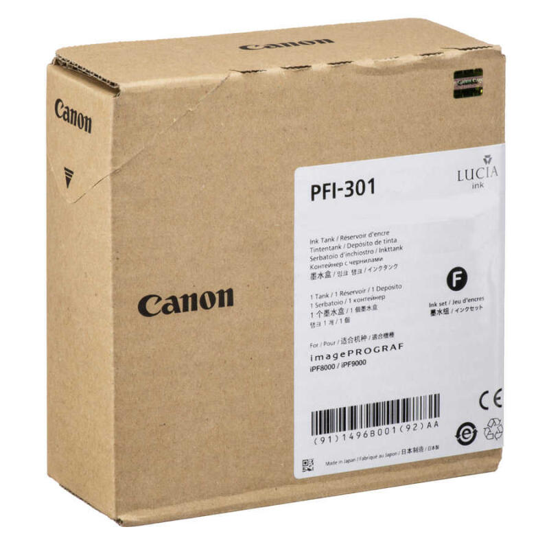 Canon Pfı-301C-1487B001 Mavi Orijinal Kartuş