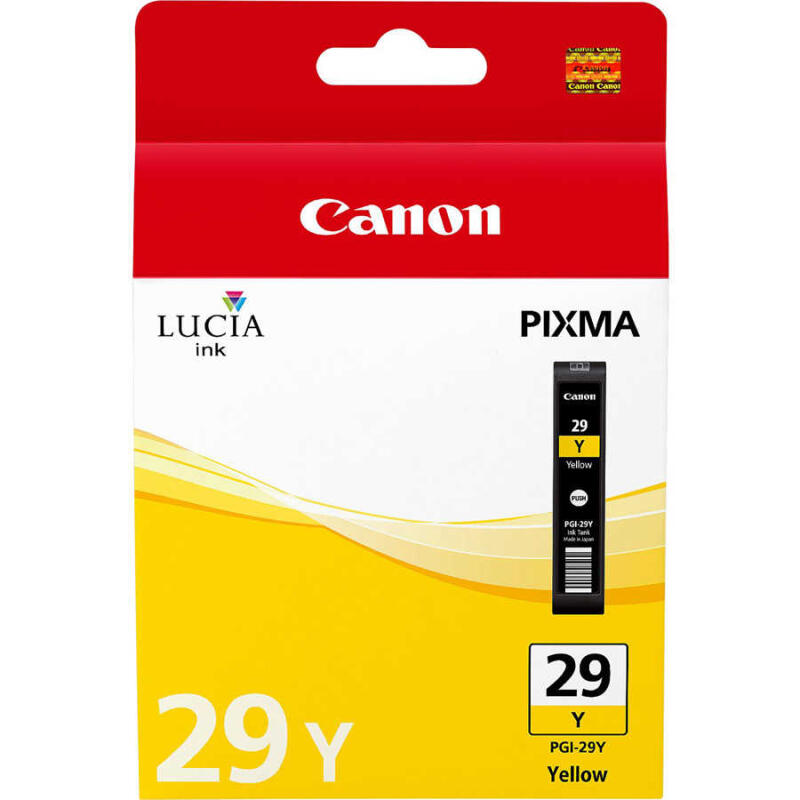 Canon Pgı-29-4875B001 Sarı Orijinal Kartuş
