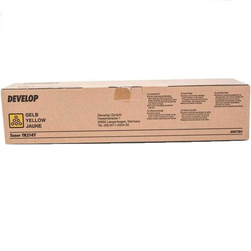 Develop Tn-214-A0D72D3 Sarı Orijinal Fotokopi Toner