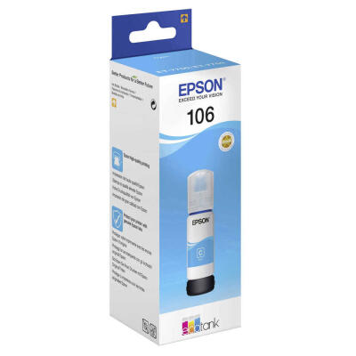Epson 106-C13T00R240 Mavi Orijinal Mürekkep