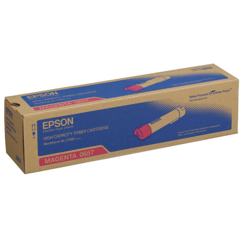 Epson Al-C500-C13S050657 Kırmızı Orijinal Toner Yüksek Kapasiteli