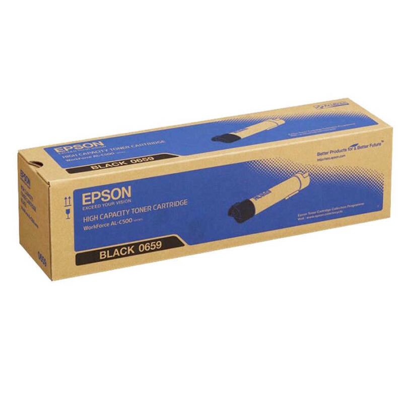 Epson Al-C500-C13S050659 Siyah Orijinal Toner Yüksek Kapasiteli