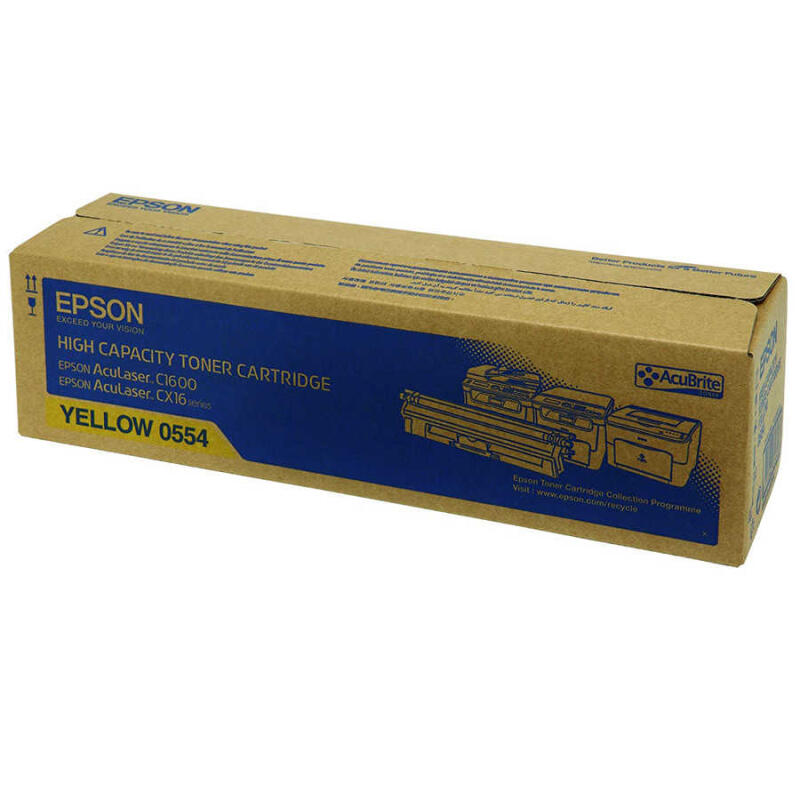 Epson Cx-16-C13S050554 Sarı Orijinal Toner Yüksek Kapasiteli