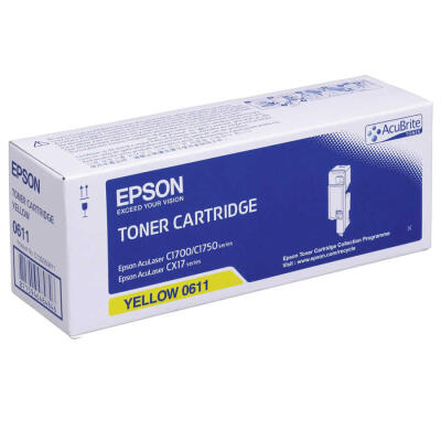 Epson Cx-17-C13S050611 Sarı Orijinal Toner Yüksek Kapasiteli