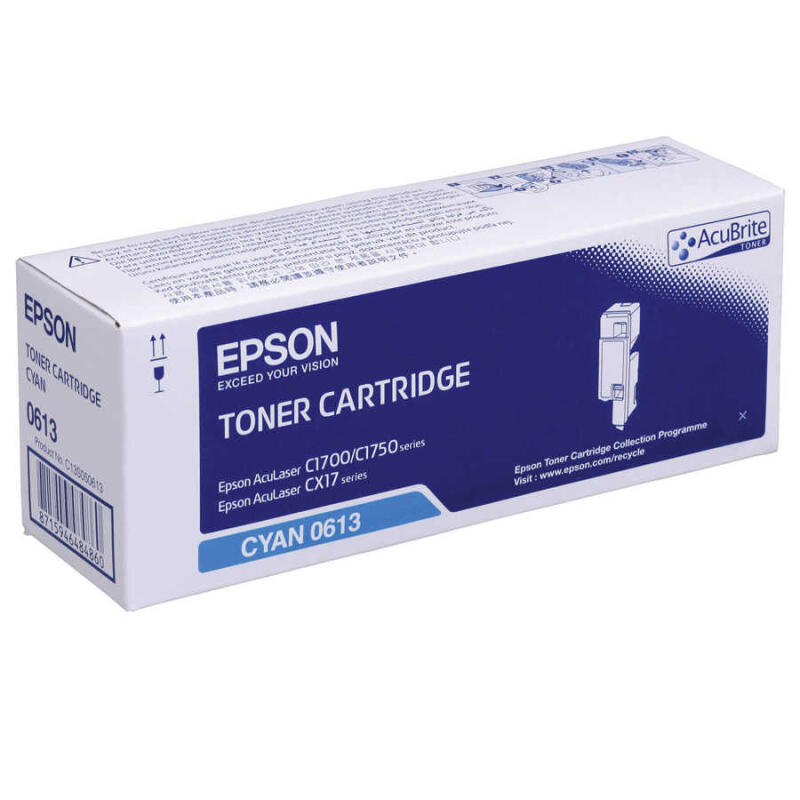Epson Cx-17-C13S050613 Mavi Orijinal Toner Yüksek Kapasiteli