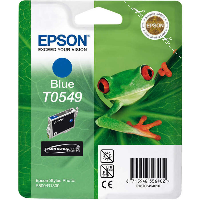 Epson T0549-C13T05494020 Mavi-Blue Orijinal Kartuş