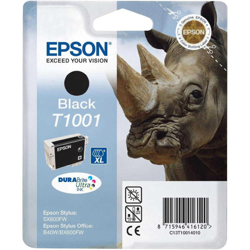 Epson T1001-C13T10014020 Siyah Orijinal Kartuş