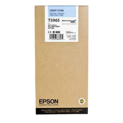 Epson T5965-C13T596500 Açık Mavi Orijinal Kartuş
