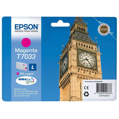 Epson T7033-C13T70334010 Kırmızı Orijinal Kartuş