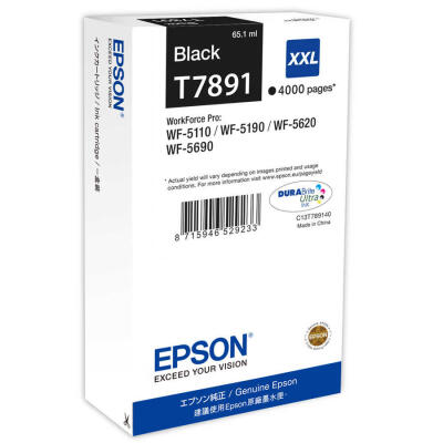 Epson T7891-C13T789140 Siyah Orijinal Kartuş Extra Yüksek Kapasiteli