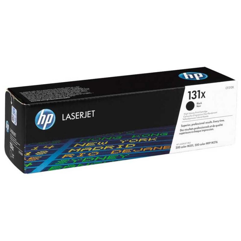 Hp 131X-Cf210X Siyah Orijinal Toner Yüksek Kapasiteli
