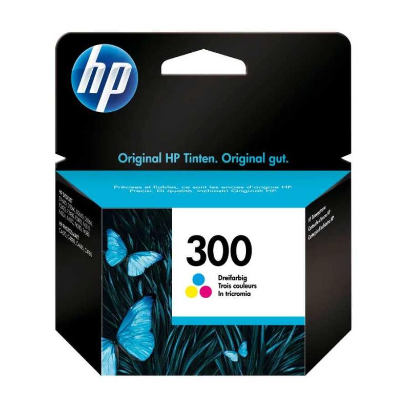 Hp 300-Cc643E Renkli Orijinal Kartuş