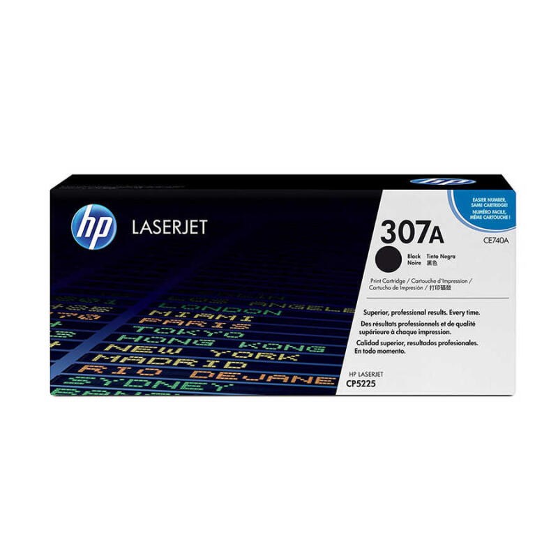 Hp 307A-Ce740A Siyah Orijinal Toner