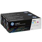 Hp 312A-Cf440Am Orijinal Renkli Toner Ekonomik Paket