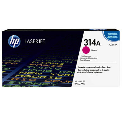 Hp 314A-Q7563A Kırmızı Orijinal Toner