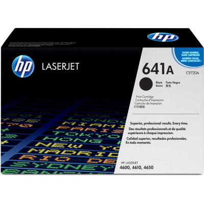 Hp 641A-C9720A Siyah Orijinal Toner