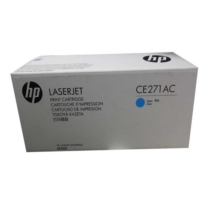Hp 650A-Ce271Ac Mavi Orijinal Toner