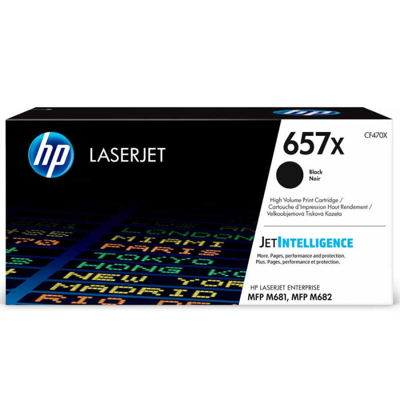 Hp 657X-Cf470X Siyah Orijinal Toner Yüksek Kapasiteli
