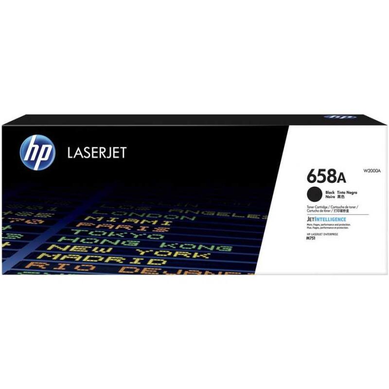 Hp 658A-W2000A Siyah Orijinal Toner M751dn