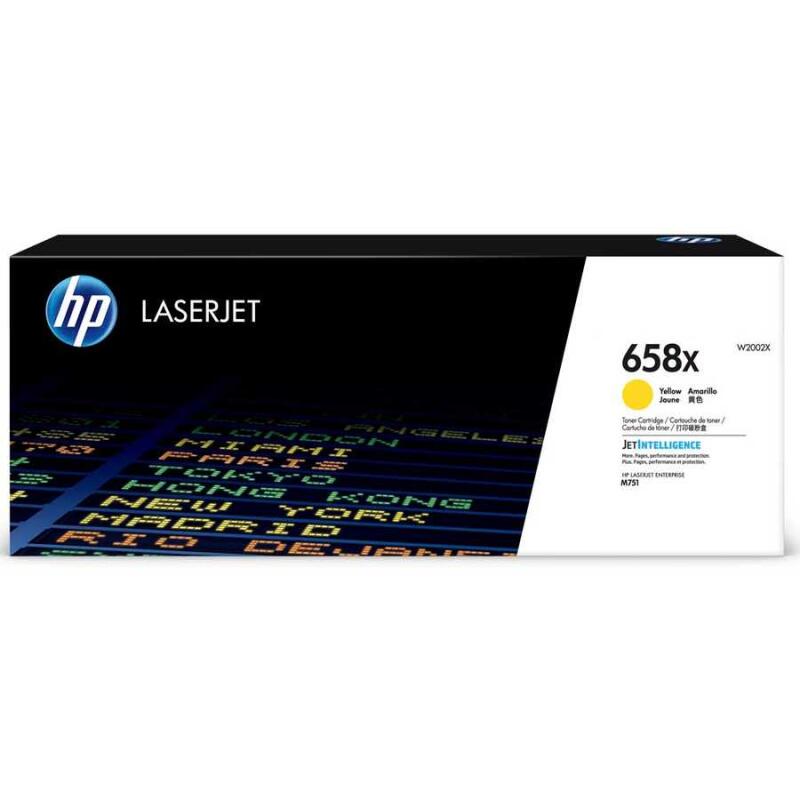 Hp 658X-W2002X Sarı Orijinal Toner Yüksek Kapasiteli