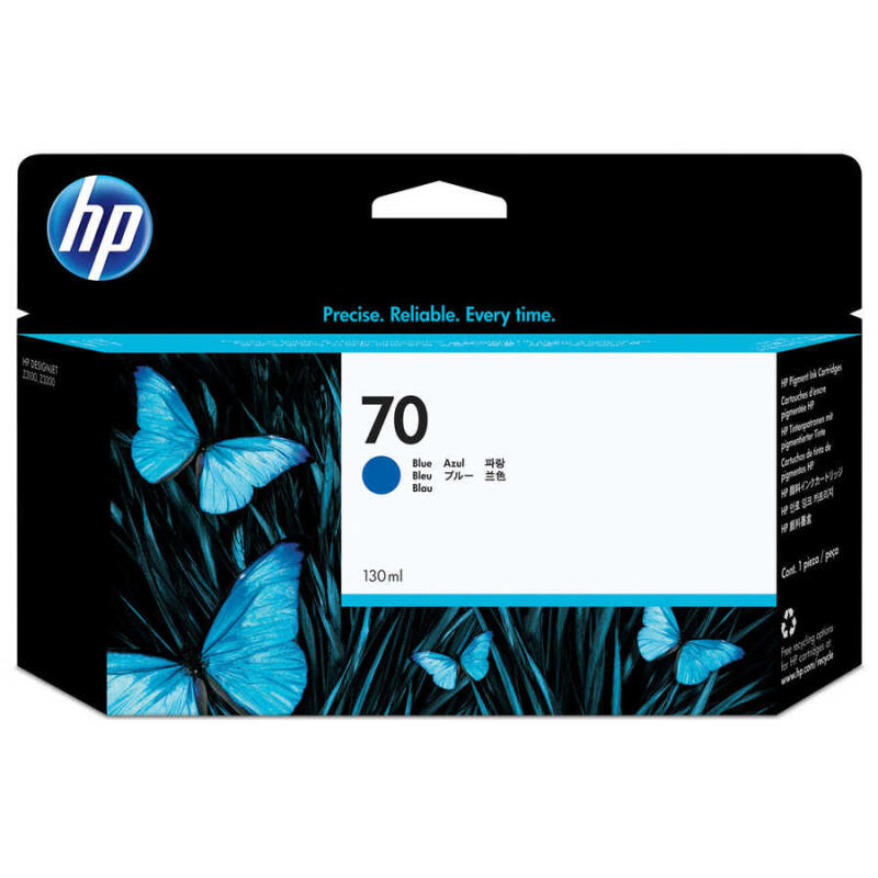 Hp 70-C9458A-Blue Mavi Orijinal Kartuş