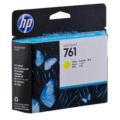 Hp 761-Ch645A Orijinal Sarı Baskı Kafası